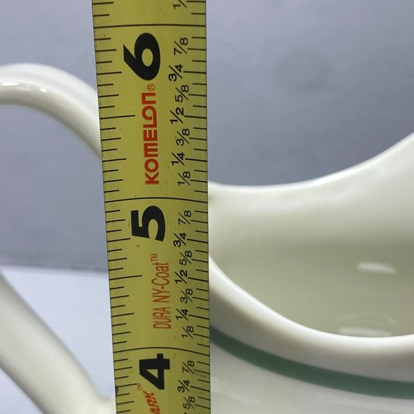 Estee Lauder Creamer Pitcher Aliage Country Winter Porcelain Collection Japan - Picture 12 of 14